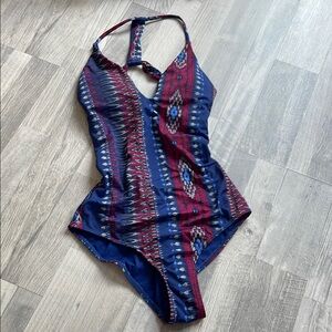 ROXY Halter One Piece Swimsuit